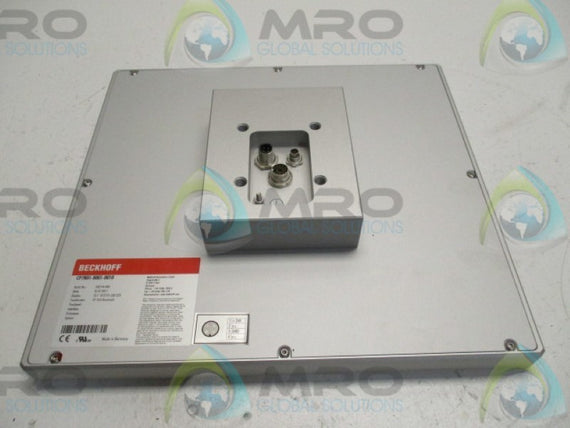 BECKHOFF CP7801-0001-0010 CONTROL PANEL WITH DVI/USB INTERFACE 12.1" * NEW NO BOX *
