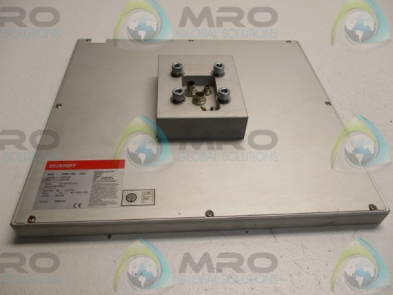 BECKHOFF CP7802-0001-0010 CONTROL PANEL WITH DVI/USB INTERFACE 15"* USED *
