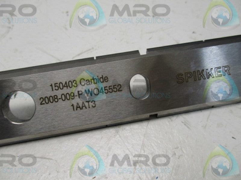 SPIKKER 2008-009-P BLADE CUTTER CARBIDE  NSNP