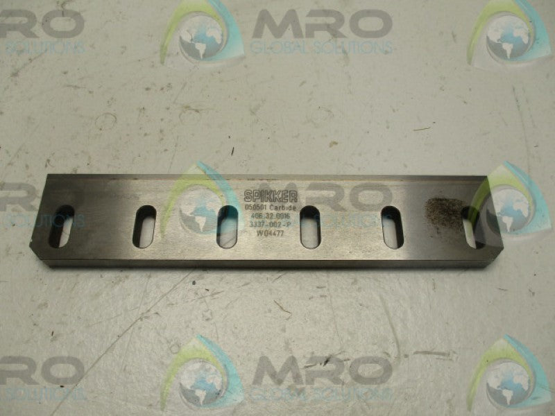 SPIKKER 3337-002-P BLADE CARBIDE  NSNP