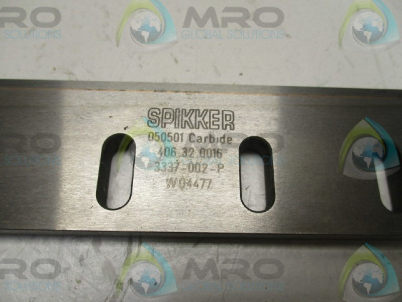 SPIKKER 3337-002-P BLADE CARBIDE  NSNP