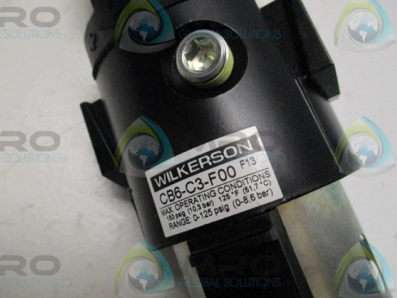 WILKERSON CB6-C3-F00 FILTER/REGULATOR 3/8"  NSNP