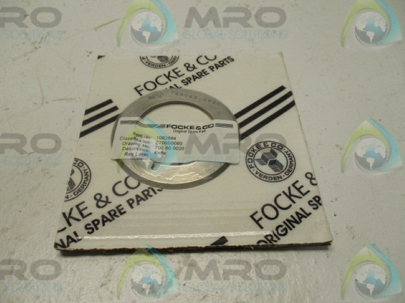 FOCKE 700.60.0020 KNIFE  NSMP