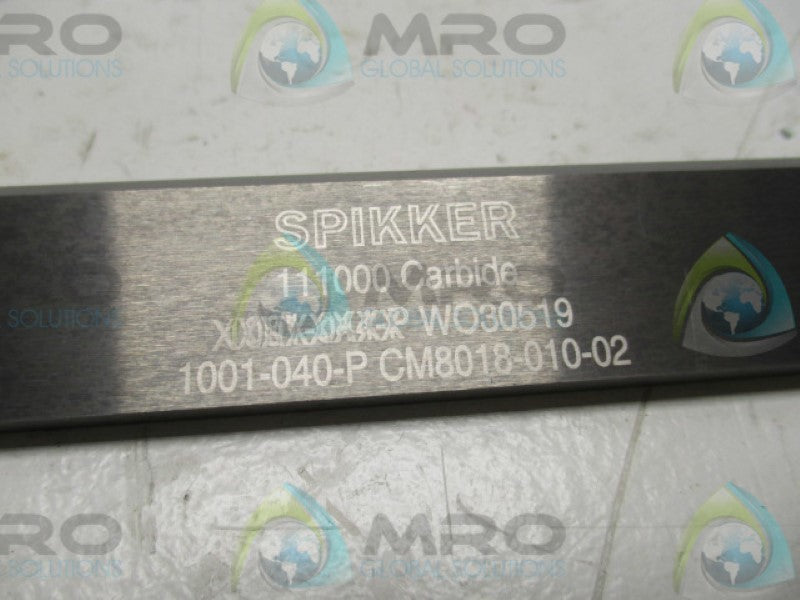 SPIKKER 1001-040-P BLADE CARBIDE  NSNP