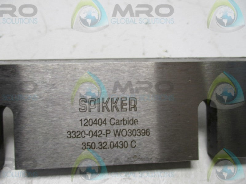 SPIKKER 3320-042-P BLADE CARBIDE  NSNP