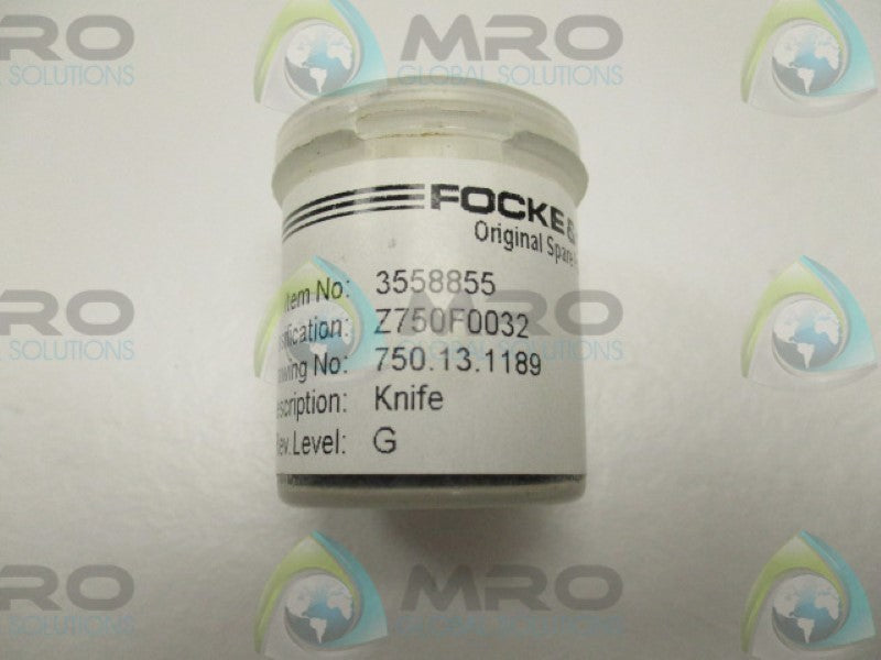 FOCKE 750-13-1189G KNIFE  NSMP