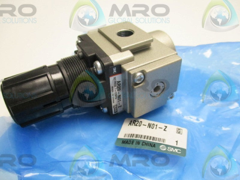 SMC AR20-N01BG-Z REGULATOR 1/8" (AS PICTURED) * NEW IN FACTORY BAG *