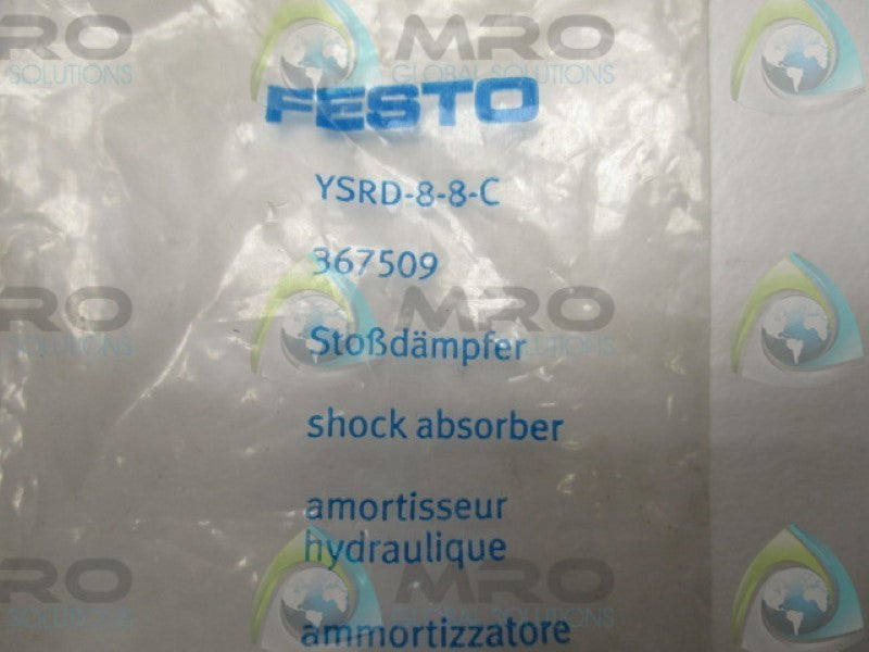FESTO YSRD-8-8-C SHOCK ASORBER SENSOR 8MM  NSMP