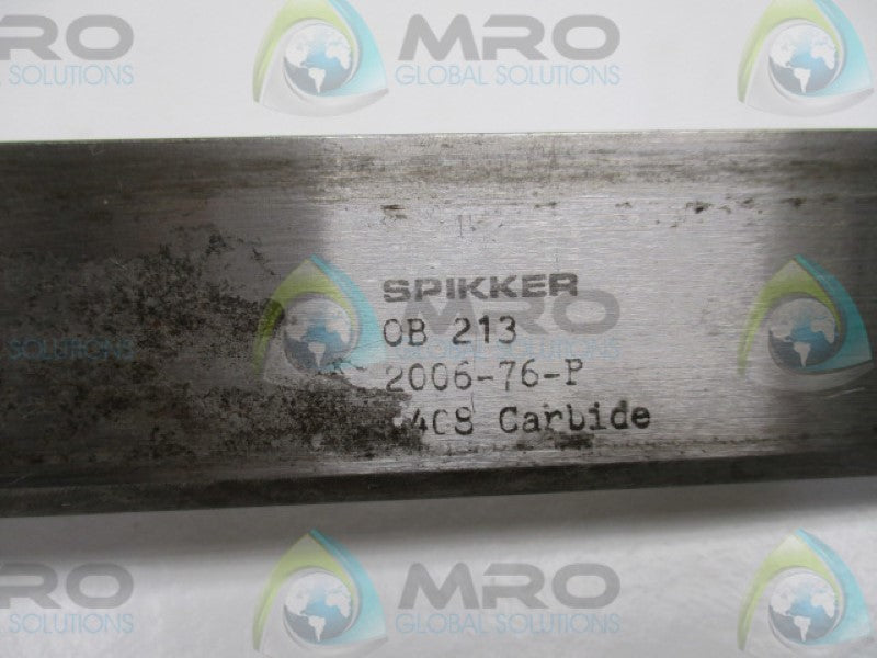 SPIKKER 2006-76-P BLADE CARBIDE  UNMP