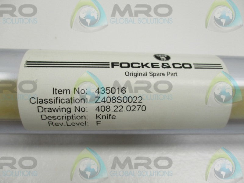 FOCKE 408-22-0270F KNIFE  NSMP