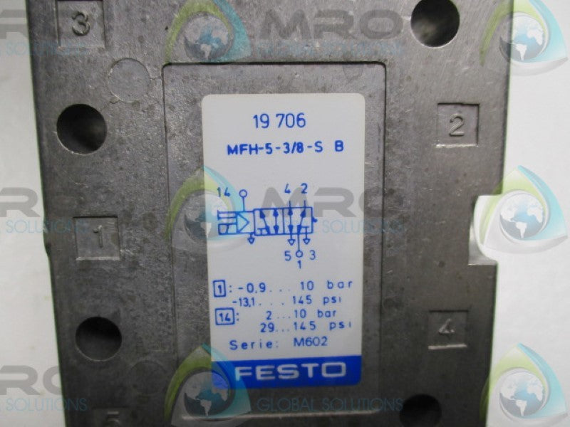 FESTO MFH-5-3/8-SB NSNP