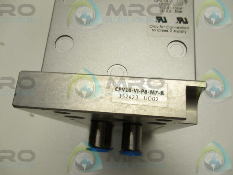 FESTO CPV-10-VI MANIFOLD BLOCK (AS PICTURED)   NSNP