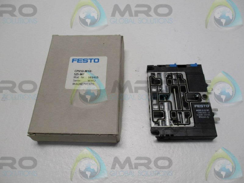 FESTO CPV10-M1H-5JS-M7 SOLENOID VALVE (AS PICTURED)  NSMP