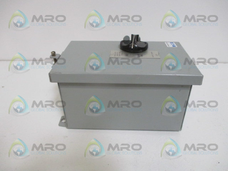 CUTLER HAMMER BJ100J1C MANUAL MOTOR STARTER  UNMP