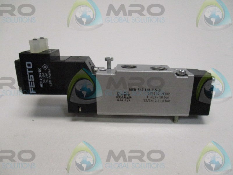 FESTO MEH-5/2-1/8-P-S-B SOLENOID VALVE  NSMP