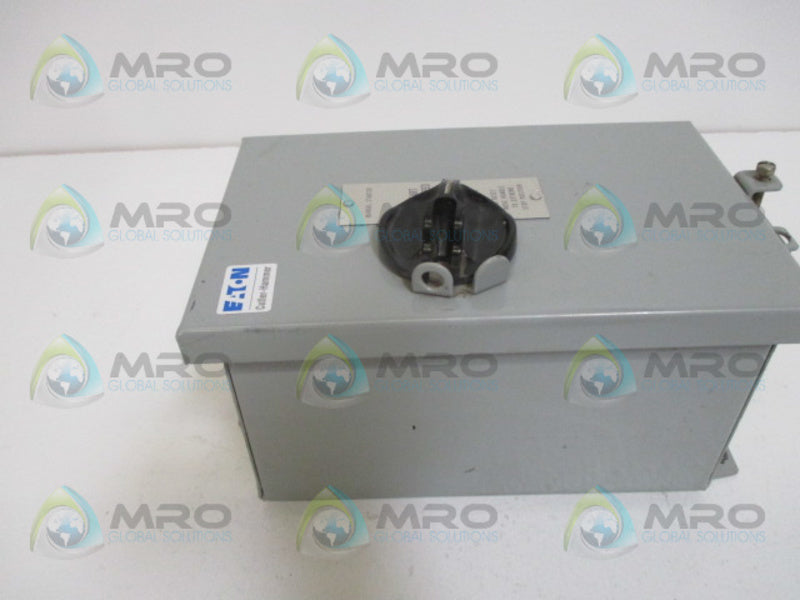 CUTLER HAMMER BJ100J1C MANUAL MOTOR STARTER  UNMP