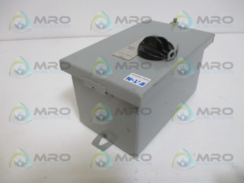 CUTLER HAMMER BJ100J1C MANUAL MOTOR STARTER  UNMP
