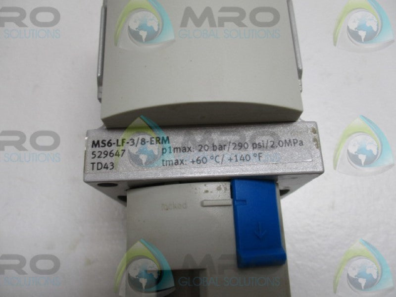 FESTO MS6-LF-3/8-ERM FILTER  NSMP