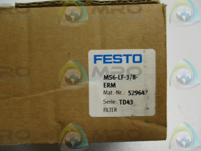 FESTO MS6-LF-3/8-ERM FILTER  NSMP