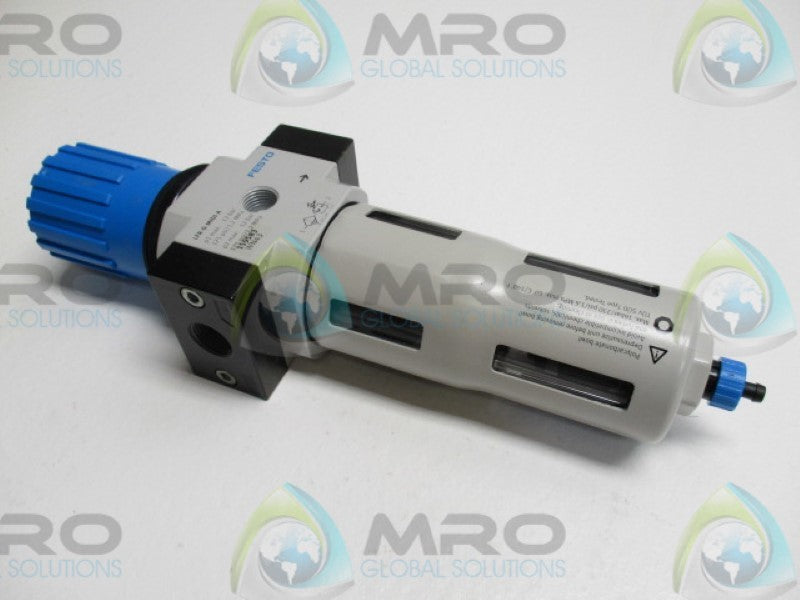 FESTO LFR-1/4-D-MIDI-A FILTER REGULATOR UNIT (AS PICTURED)  NSMP