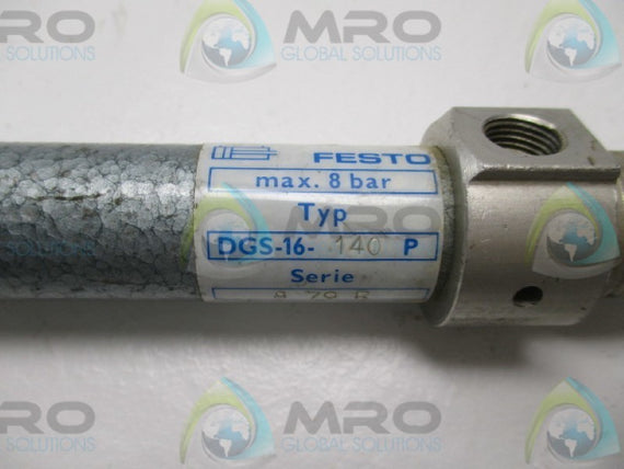 FESTO DGS-16-140P CYLINDER * USED *