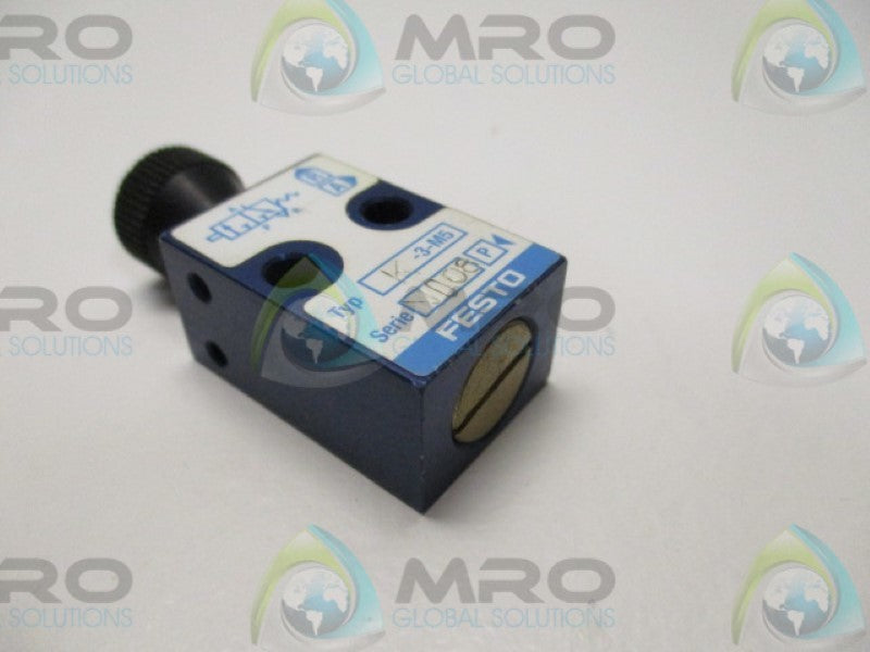 FESTO K-3-M5 PUSHBUTTON VALVE  NSNP