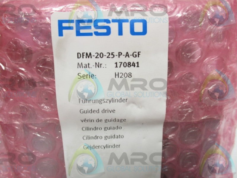 FESTO DFM-20-25-P-A-GF GUIDE DRIVE  NSFS