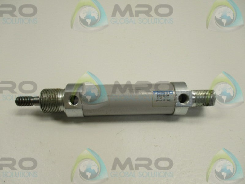 FESTO DGS-25-50 PNEUMATIC CYLINDER (AS PICTURED)  UNMP