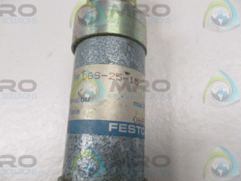 FESTO DGS-25-15 CYLINDER  UNMP