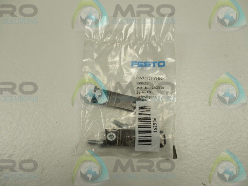 FESTO CPV10/14-VI-BG-NRH-35 162556 MOUNTING KIT * NEW IN FACTORY BAG *