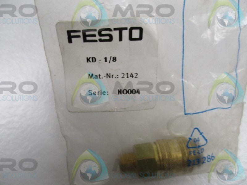 FESTO KD-1/8 QUICK COUPLING SOCKET   NSMP
