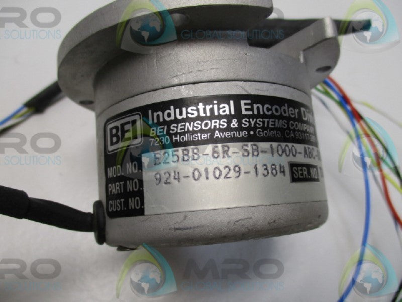 BEI 924-01029-1384 ENCODER 5VDC  UNMP