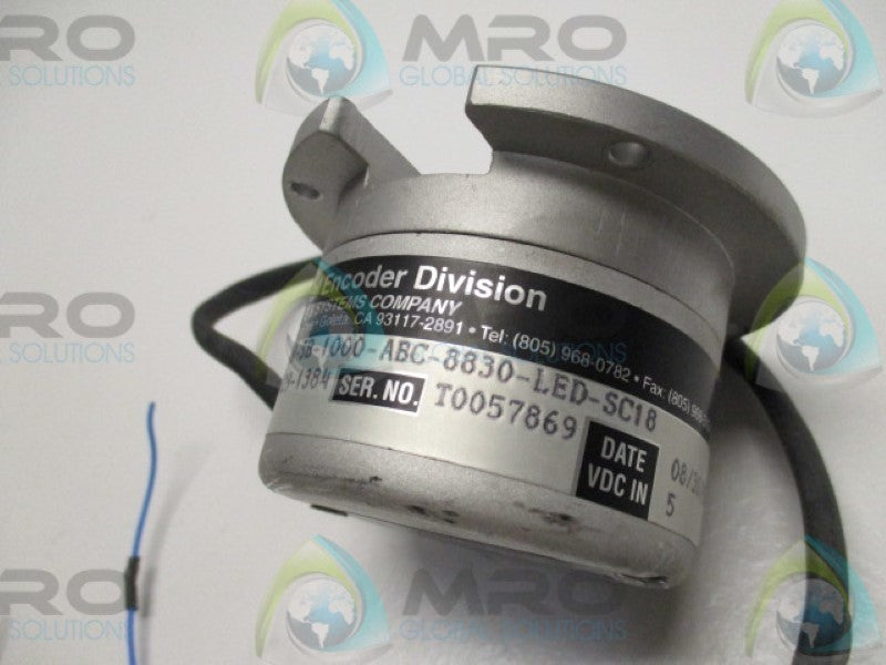 BEI 924-01029-1384 ENCODER 5VDC  UNMP
