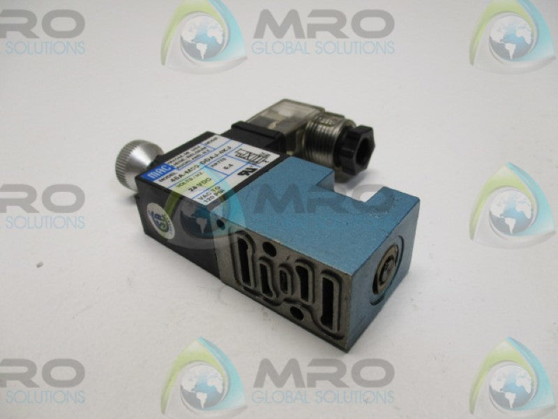 MAC 45A-M00-DDAJ-4KJ SOLENOID VALVE 24VDC UNMP
