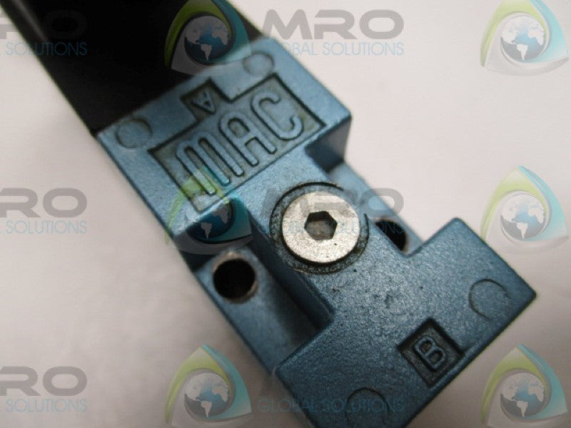 MAC 45A-M00-DDAJ-4KJ SOLENOID VALVE 24VDC UNMP