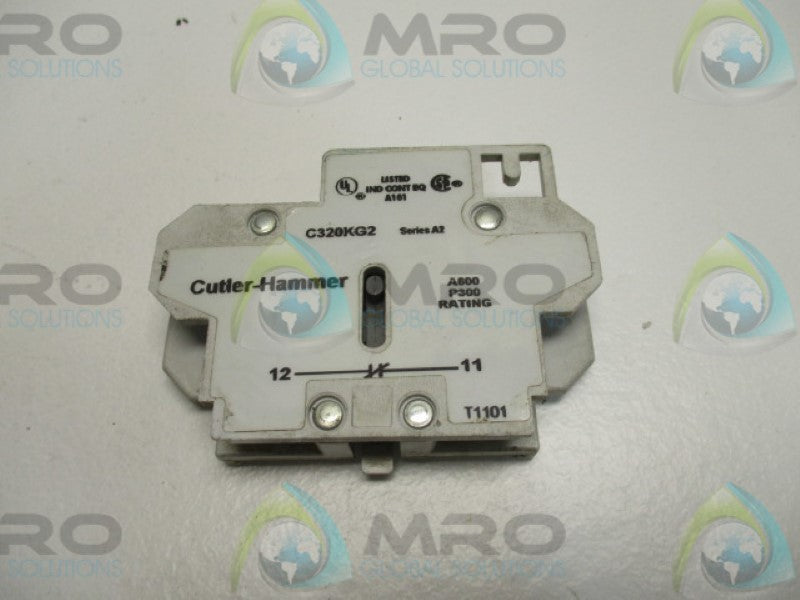 CUTLER HAMMER C320KG2 AUXILIARY CONTACT UNMP