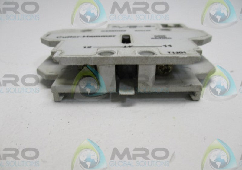 CUTLER HAMMER C320KG2 AUXILIARY CONTACT UNMP