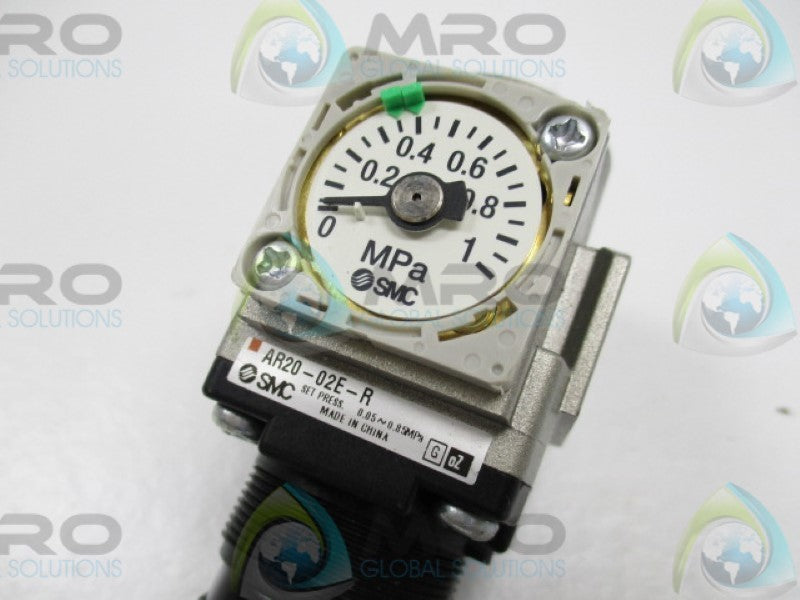 SMC AR20-02E-R REGULATOR 1MPA  (AS PICTURED)  NSNP