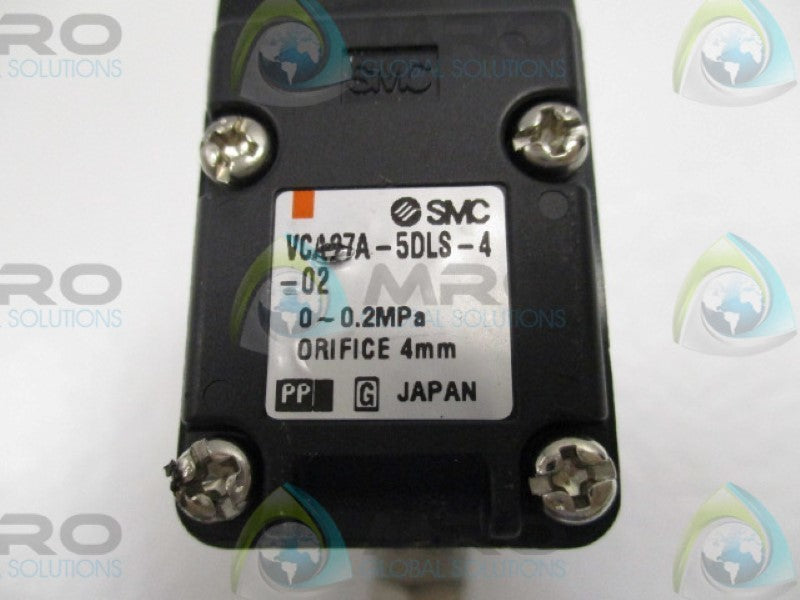 SMC VCA27A-5DLS-4-02 AIR VALVE 24VDC  UNMP