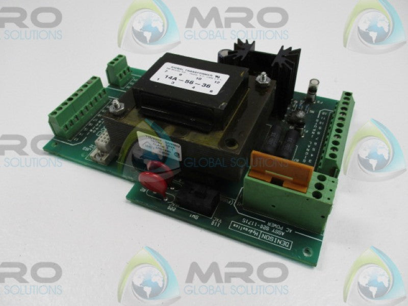 DESION HYDRAULICS S20-11715 POWER SUPPLY BOARD *USED *
