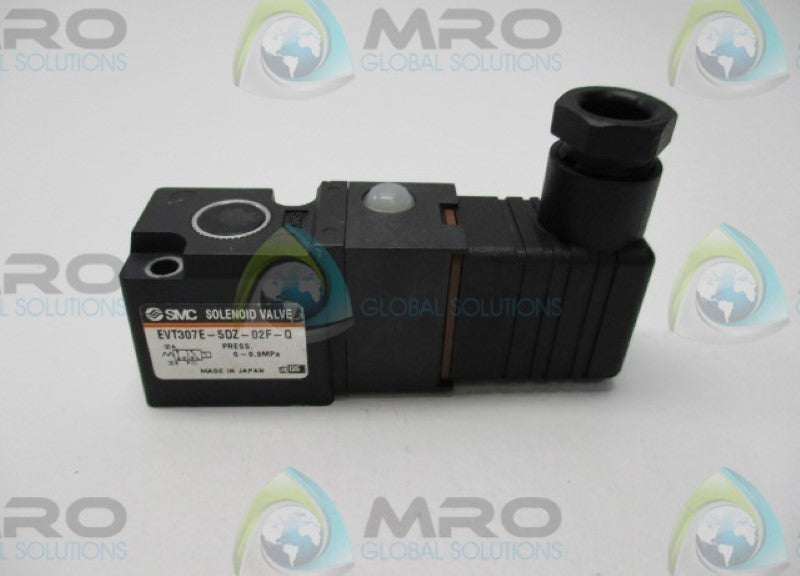 SMC EVT307E-5DZ-02F-Q SOLENOID VALVE 24VDC  UNMP