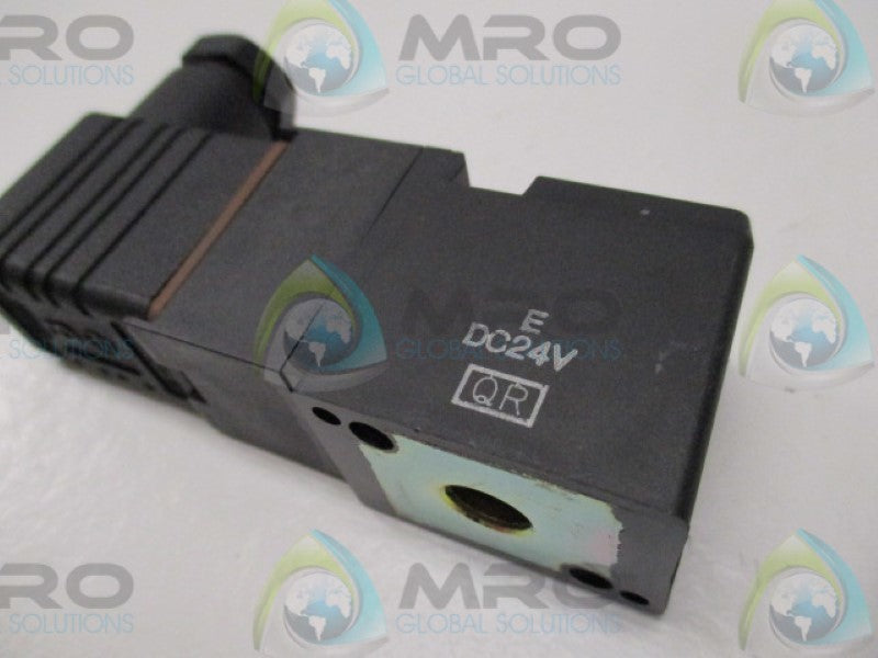 SMC EVT307E-5DZ-02F-Q SOLENOID VALVE 24VDC  UNMP