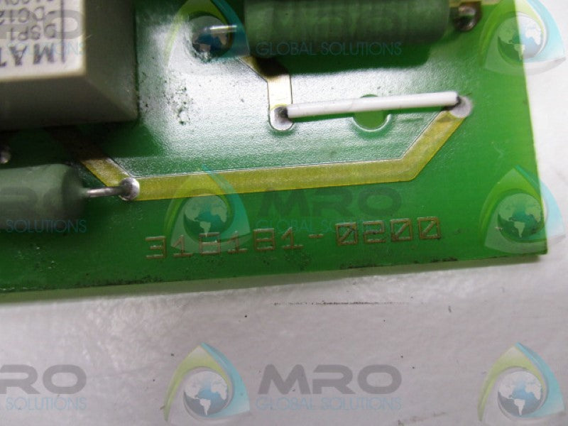 ENDRESS+HAUSER 318181-0200 FLOWTEC BOARD  UNMP