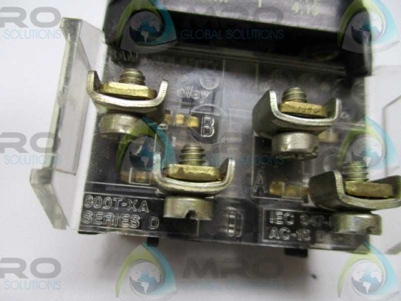 INDUSTRIAL SPARE PART 800T-B2A SER. T EXTENDED BLACK PUSHBUTTON   UNMP