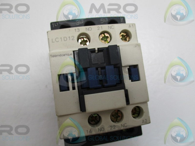 TELEMECANIQUE LC1D12U7 CONTACTOR 240V UNMP