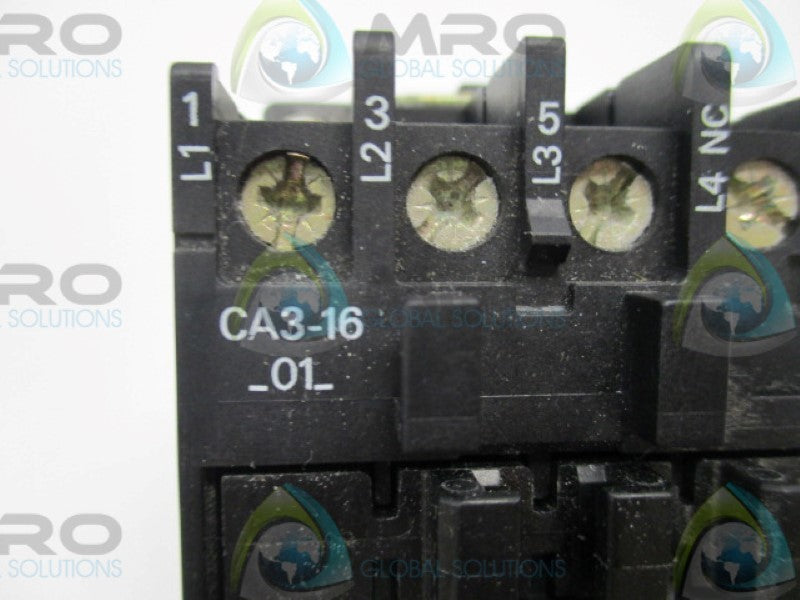 SPRECHNER+SCHUH CA3-16-01-120 CONTACTOR 120V   UNMP