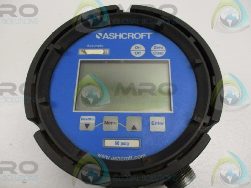 ASHCROFT 60PSIG DIGITAL GAUGE (AS PICTURED)  UNMP