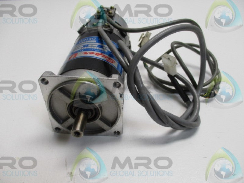 SANYO DENKI U730-012EM E681000C30 SERVO MOTOR WITH SHAFT ENCODER   UNMP
