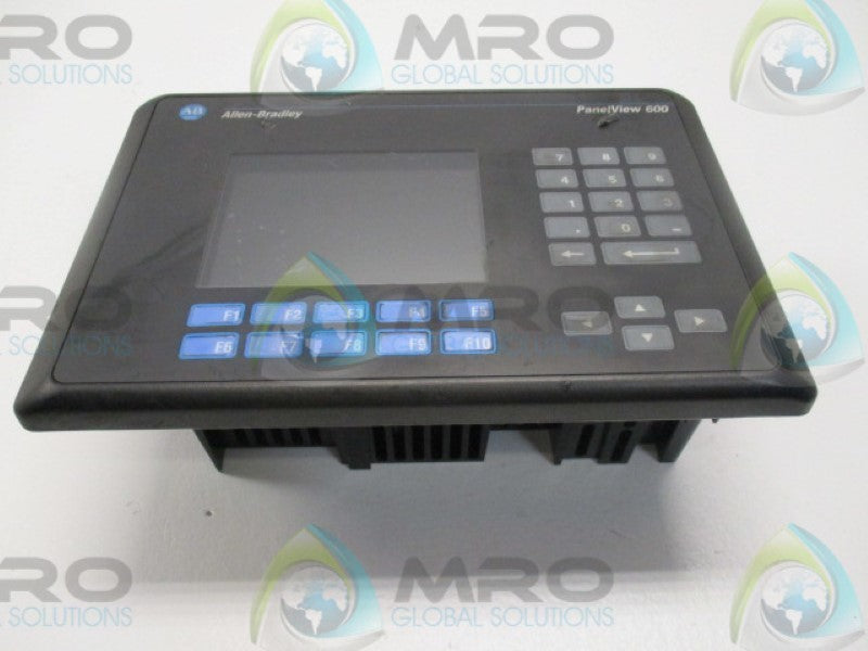 INDUSTRIAL SPARE PART PANELVIEW 600 2711-K6C5 SER. C F/W: 4.44 COLOR DISPLAY  UNMP