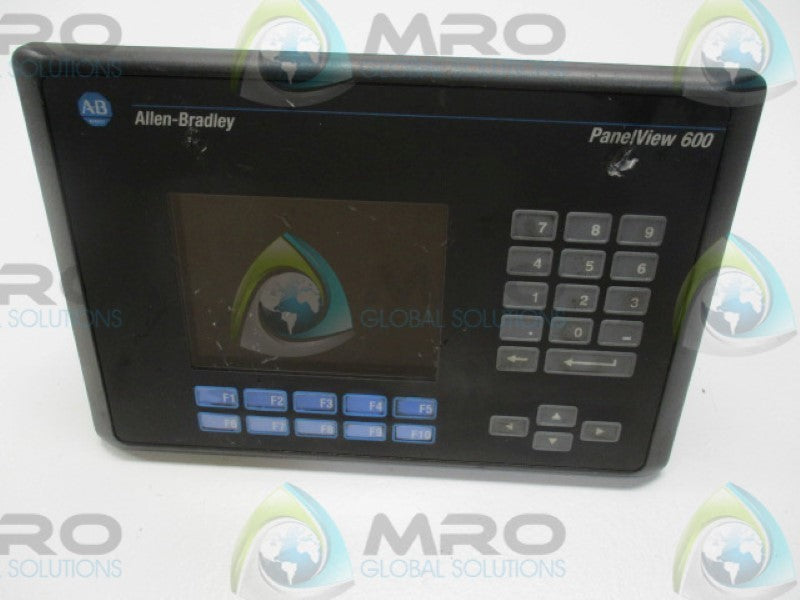 INDUSTRIAL SPARE PART PANELVIEW 600 2711-K6C5 SER. C F/W: 4.44 COLOR DISPLAY  UNMP